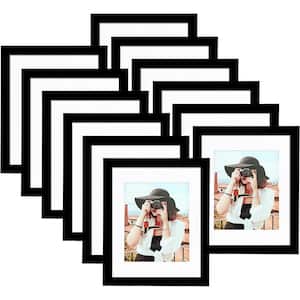 8 in. x 10 in. Black Picture Frame (Set of 12)