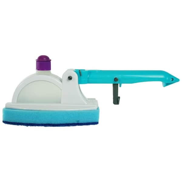 Pool Central 11 in. Sponge Scrub Pad Head with Detergent Tank