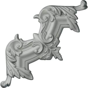 1-1/8 in. x 11-3/4 in. x 11-3/4 in. Urethane Pompeii Panel Moulding Corner (matches moulding PML02X00PO)