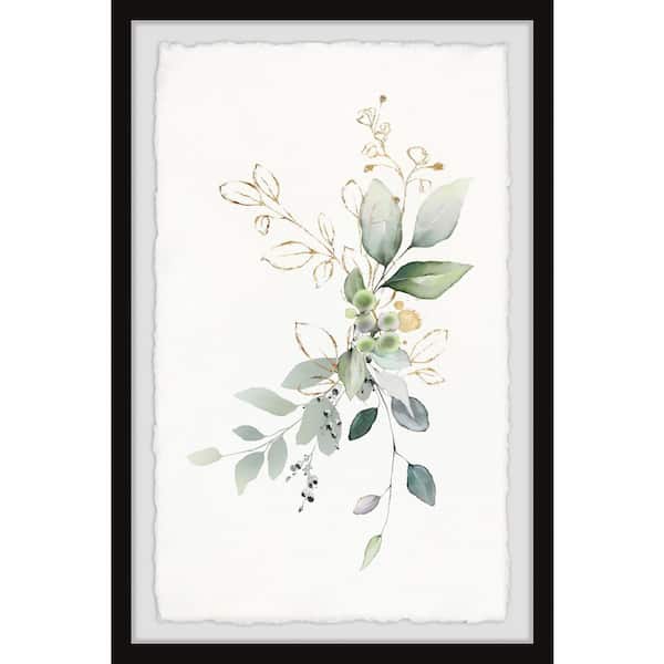 Unbranded "Bloom With Grace" by Marmont Hill Framed Nature Art Print 24 in. x 16 in.