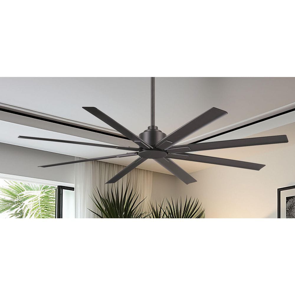 MINKA-AIRE Xtreme H20 65 in. Indoor/Outdoor Smoked Iron Ceiling