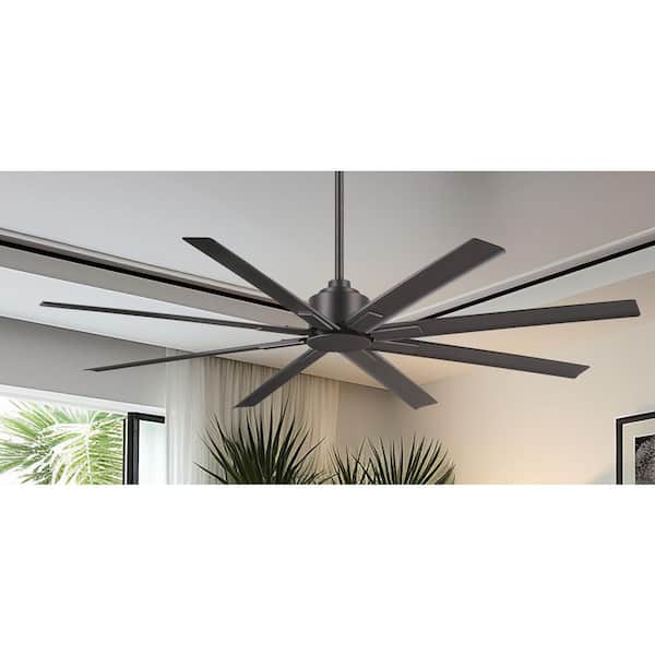 Xtreme H20 65 in. Indoor/Outdoor Smoked Iron Ceiling Fan with Remote