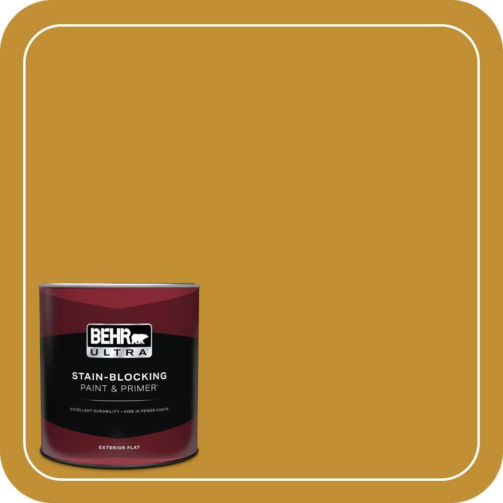 1 qt. #M290-7 Turmeric Flat Exterior Paint & Primer price history on PriceWatchPro