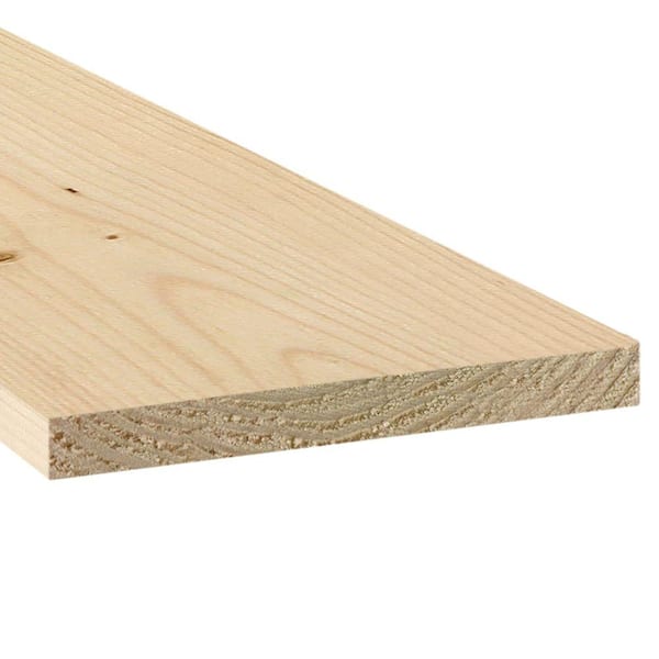 RELIABILT 3/4-in x 20-in x 8-ft Unfinished Pine Board at