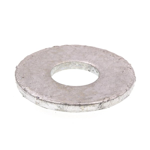 Prime-Line 1/2 in. x 1-3/8 in. O.D. USS Hot Galvanized Steel Flat Washers (50-Pack)