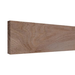 1/2 in. D x 1.5 in. W x XXGROUP$ 1 XX L Unfinished Natural White Oak Wood Board