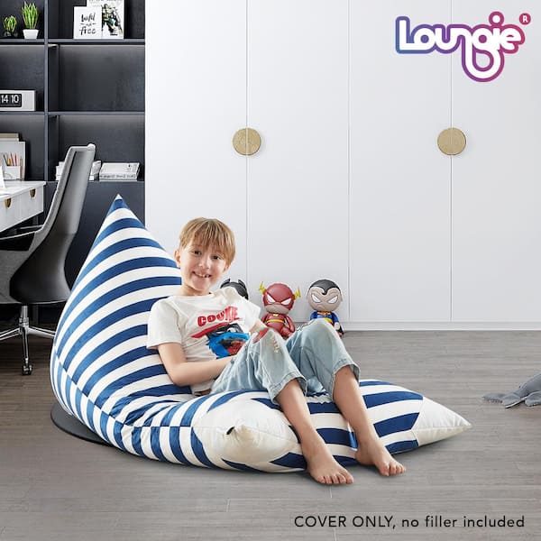 Large navy best sale bean bag