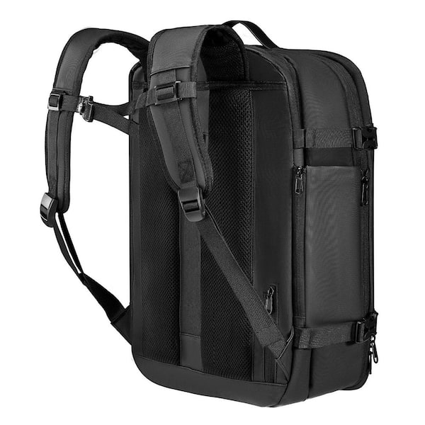 VEVOR Expandable 65L Travel Backpack with Vacuum Compression TSA Lock Multi Compartments Water-Resistant Carry-On Bag, Black ... VEVOR Expandable 65L Travel Backpack with Vacuum Compression TSA Lock Multi Compartments Water-Resistant Carry-On Bag, Black ...