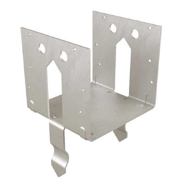 MITEK 5-1/2 in. x 5-3/8 in. 12-Gauge G185 Wet Post Anchor Base