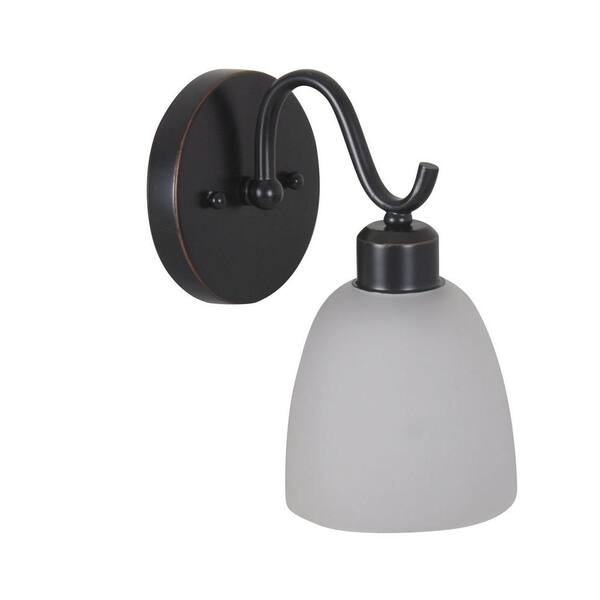 Alsy 1-Light Oil Rubbed Bronze Sconce