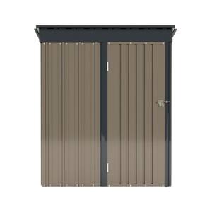 5 ft. W x 3 ft. D Metal Outdoor Storage Shed, Tool Room with Base Vent 15 sq. ft. for Backyard