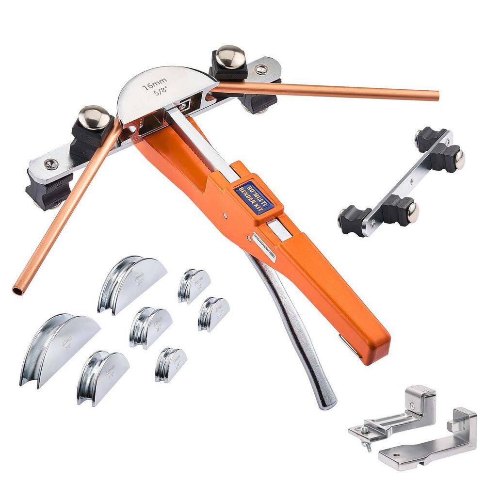Tubing Bender Kit with 7 Aluminum Alloy Dies, 1/4 to 7/8 In., Compact Ratcheting Tube Pipe Bender / Hand Bending Tool price history on PriceWatchPro