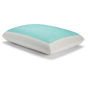 Essentials 24 in. x 16 in. Cooling Gel Memory Foam Standard Pillow