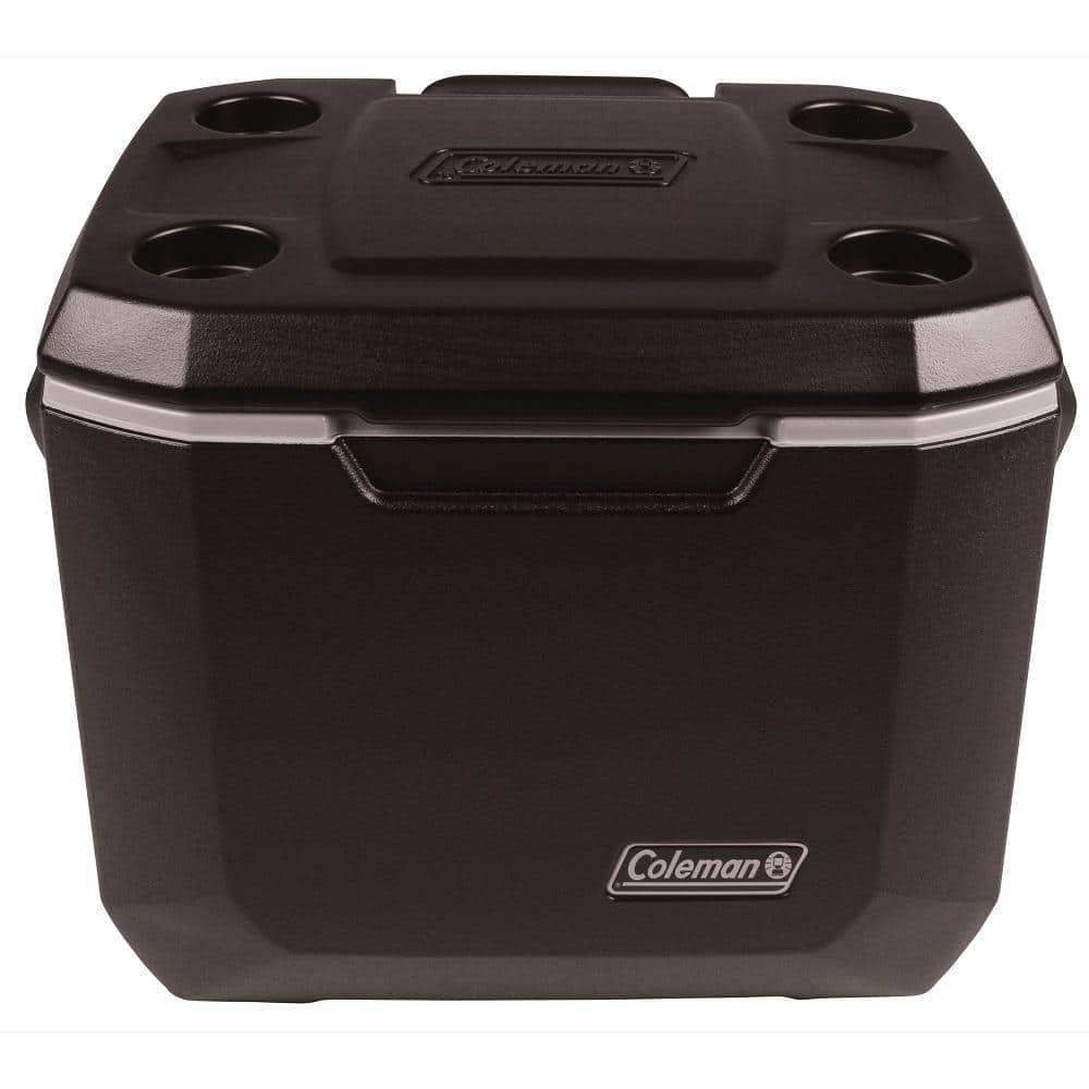 Coleman Black 50 Quart Insulated Wheeled Cooler