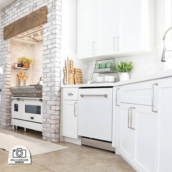 matte white dishwasher