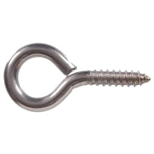 3-3/4 in. Stainless Steel Lag Thread Screw Eye (5-Pack)