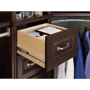 8.7 in. H x 13.39 in. W Brown Wood Drawer