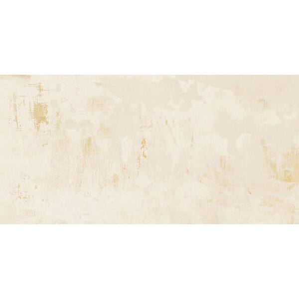 Apollo Tile Aureate 4 in. x 5 in. Natural Light Beige Porcelain Large Format Rectangle Wall and Floor Sample Tile