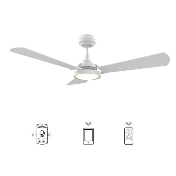 Carro Veter 52 In Dimmable Led Indoor, Are Ceiling Fans Dimmable