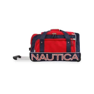NT SUBMARINER 22 in. ROLLING DUFFEL - RED/NAVY