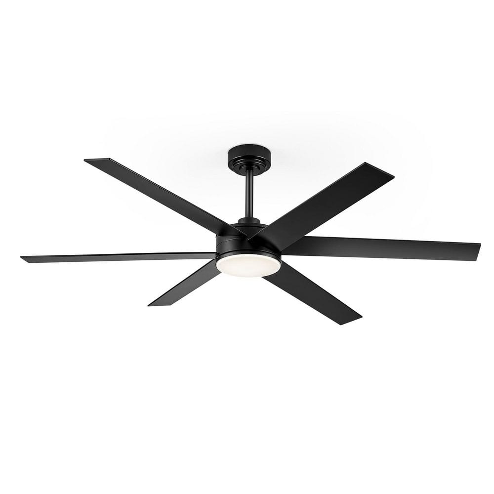 60 in. Outdoor/Indoor Black Large Ceiling Fan with Dimmable Lights and Remote/APP Control, 3-CCT, 6 Speeds, DC Montor price history on PriceWatchPro