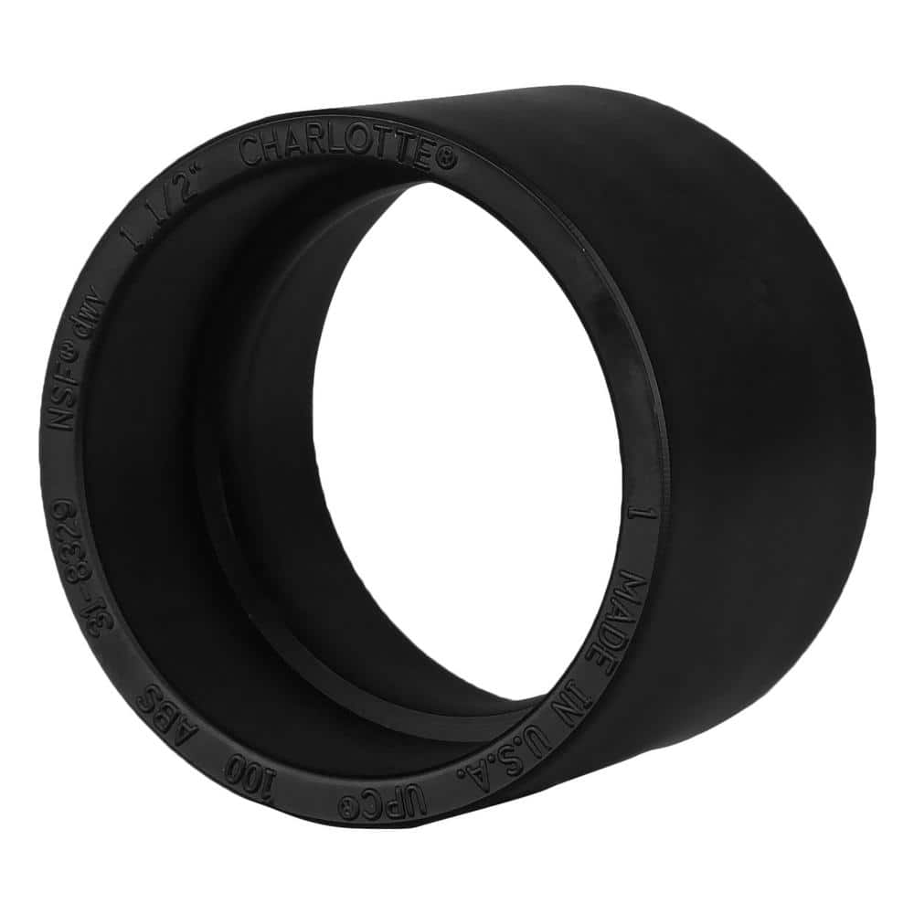 Charlotte Pipe 2 in. ABS DW Hub x Hub Coupling