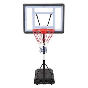 Portable Pool Basketball Hoop, with PVC Backboard