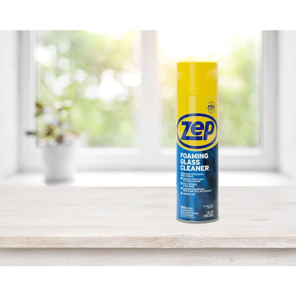 ZEP 19 oz. Foaming Glass Cleaner ZUFGC19 - The Home Depot