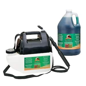 Battery Operated Sprayer with 1 Gal. Green Grass Colorant