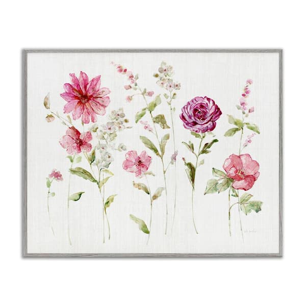 玫瑰圖 Trademark Fine Art 35 in. x 35 in. White Vase with Bright