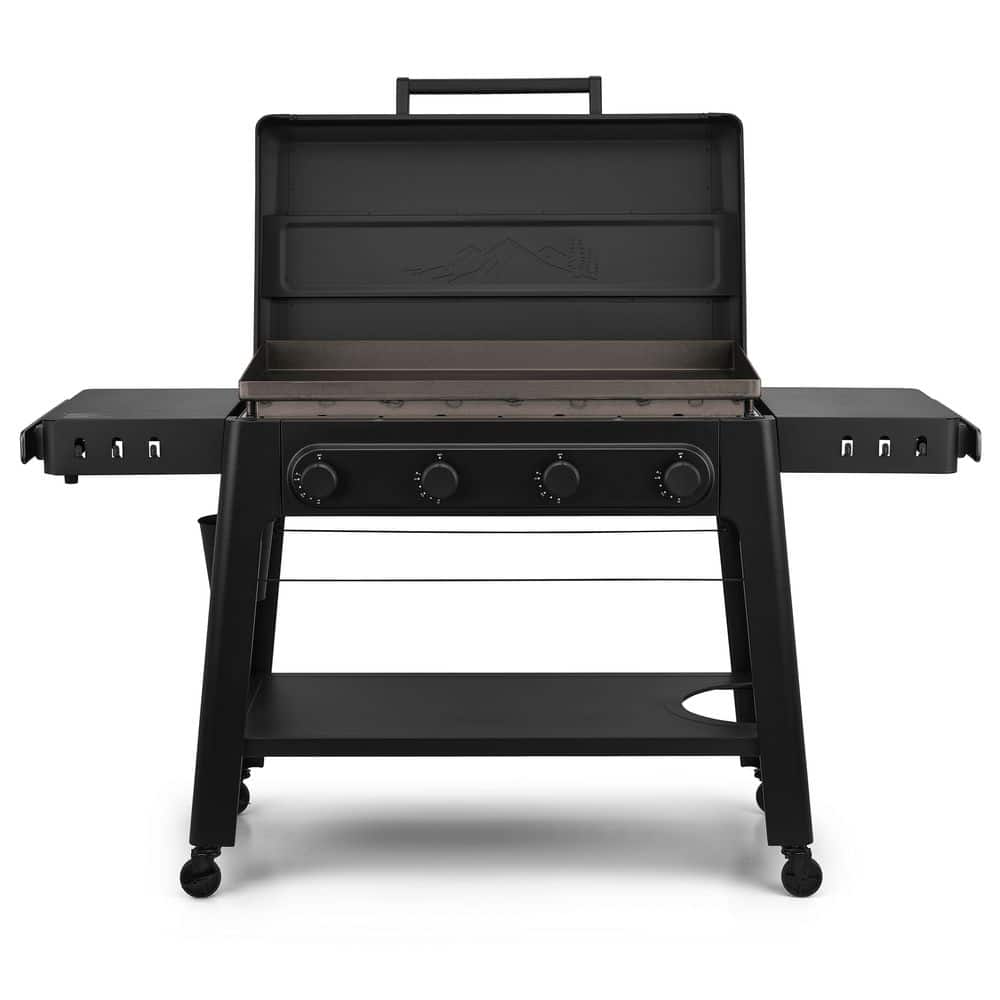 Irontop 4-Burner Griddle 36 in. Propane Flat Top Grill in Black
