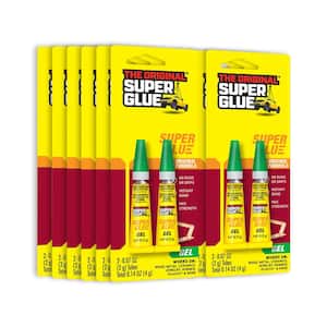0.07 oz. Super Glue Gel, (2) 0.07 oz. Tubes per card, Case pack of 12 cards