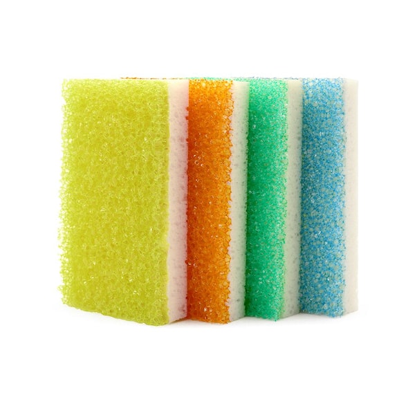 Sponge Daddy Dual Sided Sponge (4-Pack)