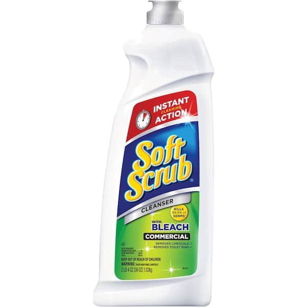 Soft Scrub Lemon All Purpose Surface Cleanser with 2 Scrub Daddys