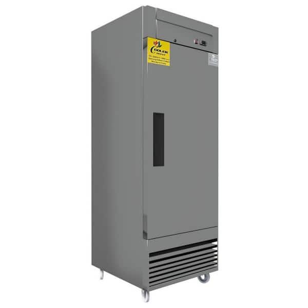 29 in. W. 23 cu. ft. NSF Auto Defrost 1-Door Commercial Upright Freezer Commercial Freezer in Stainless Steel