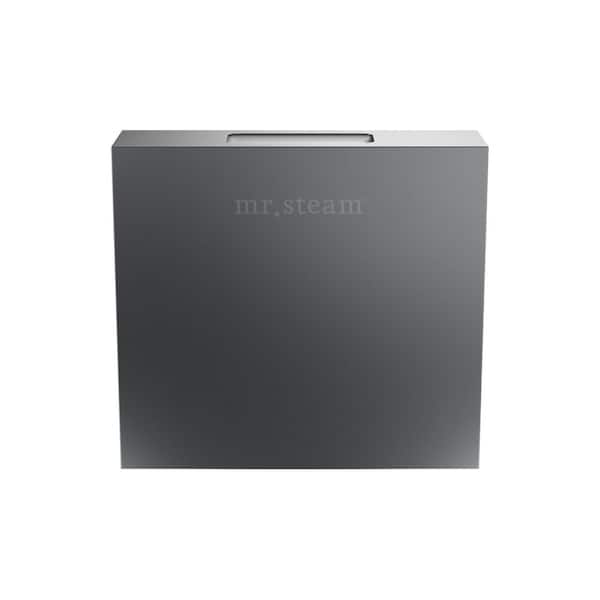 Square Steamhead in Satin Steel