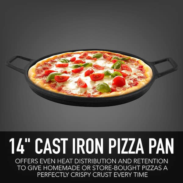 Lodge Cast Iron Baking and Pizza Pan 14 Inch