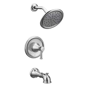 Belfield Single-Handle 1-Spray Posi-Temp Tub and Shower Faucet Trim Kit in Chrome (Valve Not Included)