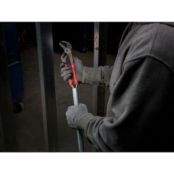 Milwaukee - 6 in. and 10 in. Straight-Jaw Pliers Set (2-Piece)