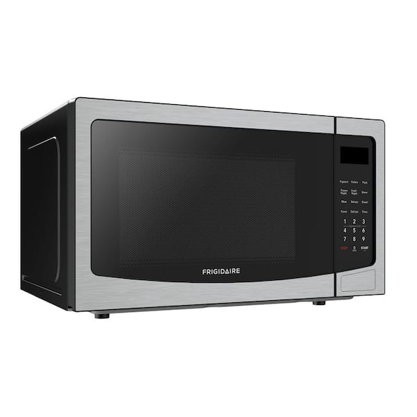 1.1 cu. ft. 1000 W Countertop Microwave in Stainless Steel