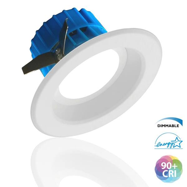 Nicor Dlr Series In White K Integrated Led Retrofit Downlight