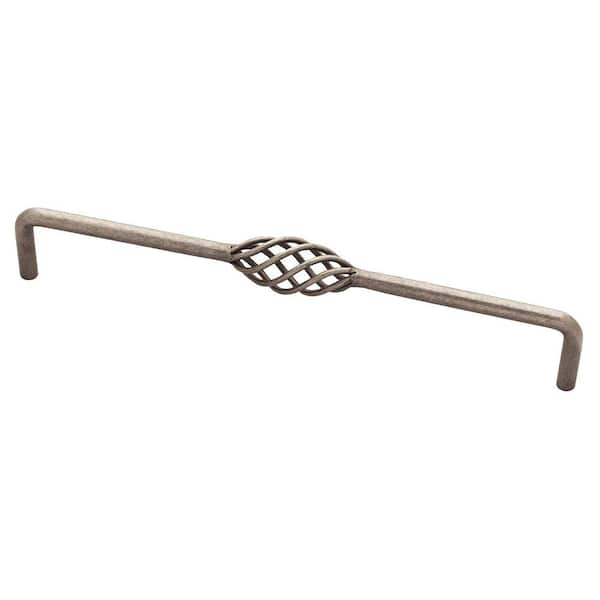 Liberty Birdcage 11-5/16 in. (288mm) Center-to-Center Antique Pewter Wire Drawer Pull