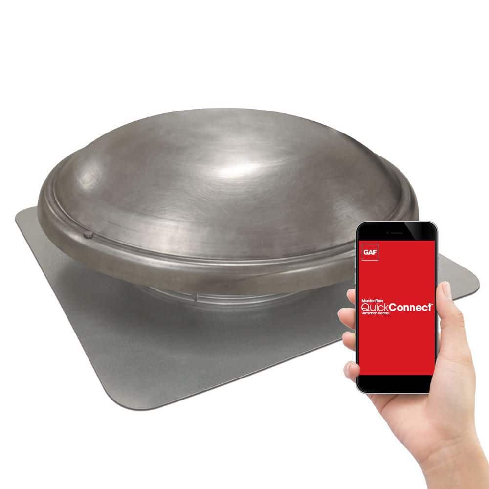 1250 CFM Mill Quick Connect Roof Mount Attic Fan