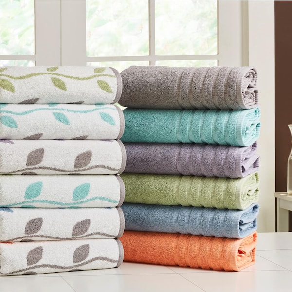 Modern Threads Quick Dry Stripe 6-piece Towel Set - On Sale - Bed