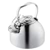 Circulon Stainless Steel Whistling Teakettle with Flip-Up Spout, 9-Cups, Silver 48378