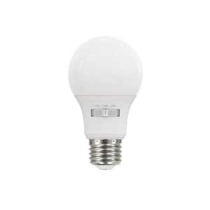 40-Watt Equivalent A19 Non-Dimmable LED Light Bulb 3 CCT (8-Pack)