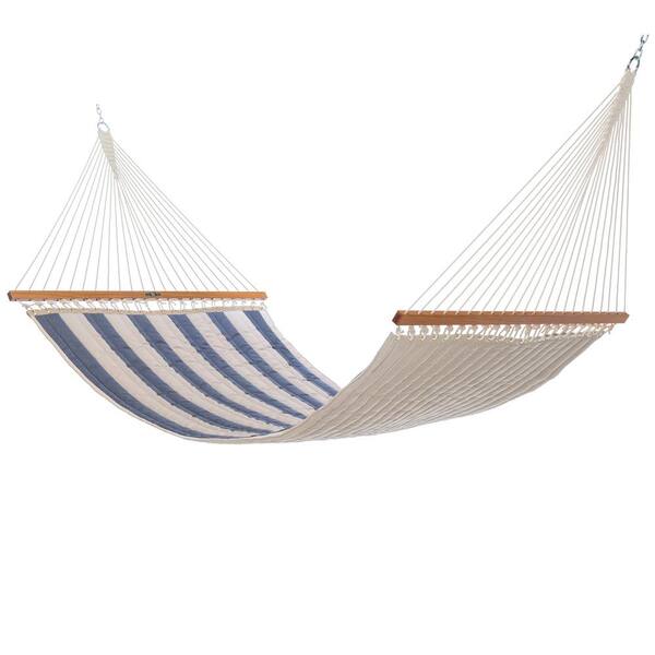 Pawleys Island 13 ft. Sunbrella Quilted Hammock in Regency Indigo