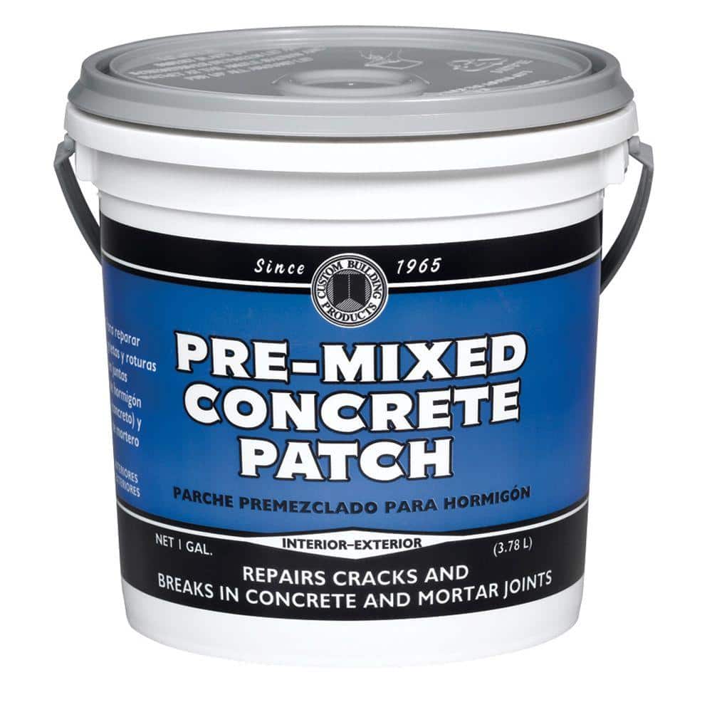 Phenopatch Pre Mixed Concrete Patch 1 Gal Gray 34617 The Home Depot Phenopatch Pre Mixed Concrete Patch 1