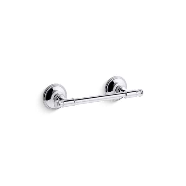 KOHLER Eclectic Wall Mounted Toilet Paper Holder in Polished Chrome