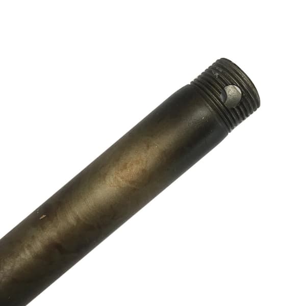 Unbranded Amaretto 12 in. French Beige Extension Downrod